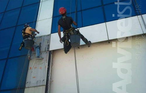 endstriyel daclk hizmetleri, iple eriim hizmetleri, yksek iler, d cephe cam silme, endstriyel daclk firmalar, endstriyel daclk irketleri